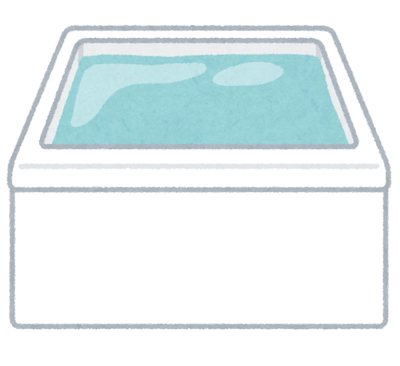 お風呂の絵
