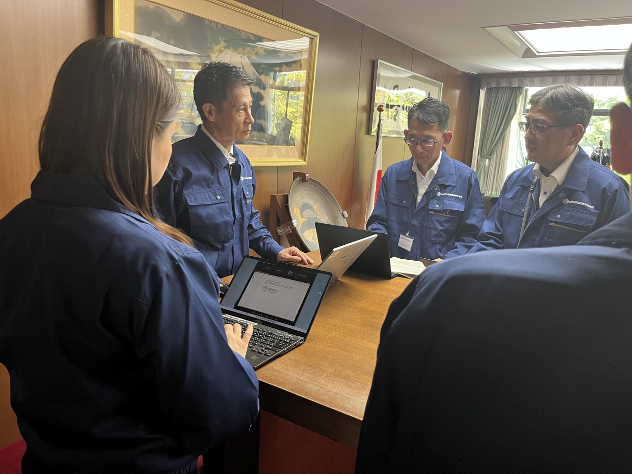 補正予算の企業長説明